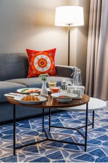 Интерьерная фотосъемка гостиницы "Maidens" (5 звезд) в Москве. Профессиональная фотосъемка.