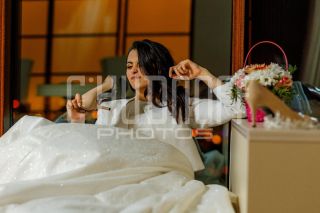 Свадьба Дарьи и Владислава. Фотосессия в апартаментах отеля Триумф Палас.