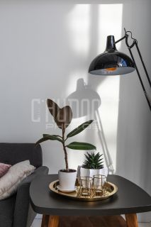 Интерьерная фотосъемка профессиональной фотостудии.