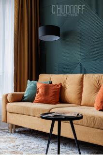 Интерьерная фотосъемка квартира с хоумстейджингом для сдачи в аренду и для портфолио хоумстейджера