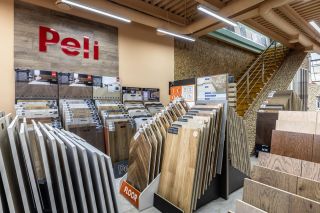 Профессиональная фотосъемка магазина ламинат. Фото для контента.