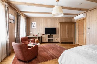 Архитектурная и интерьерная фотосъёмка гостиничного комплекса.