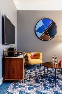 Интерьерная фотосъемка гостиницы "Maidens" (5 звезд) в Москве. Профессиональная фотосъемка.